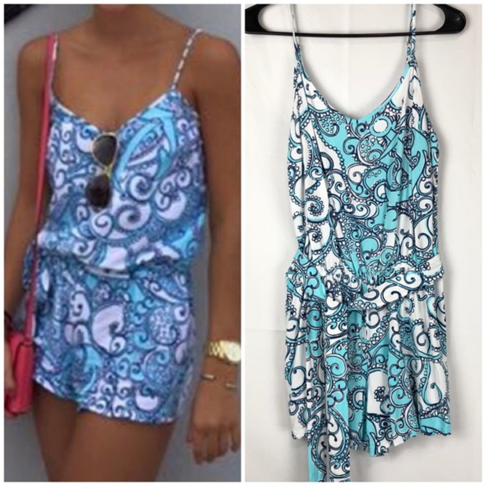 Lilly Pulitzer Deanna romper - ahoy there anchor